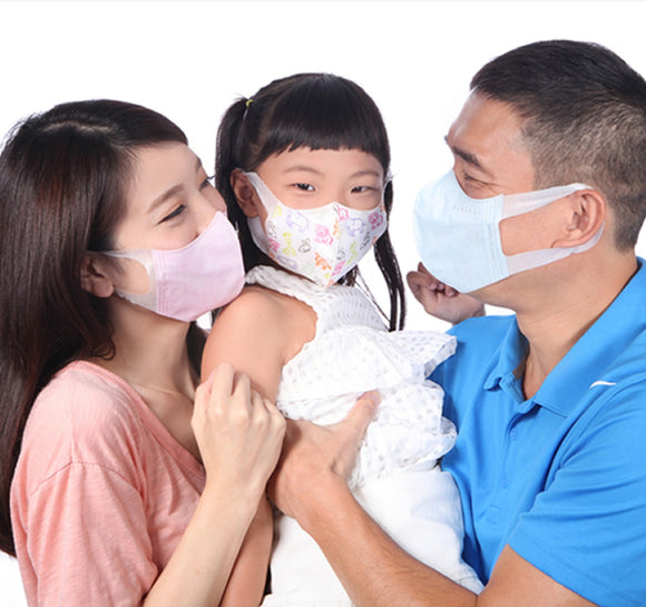 SUMEASY 3D Shape Disposable Face Mask